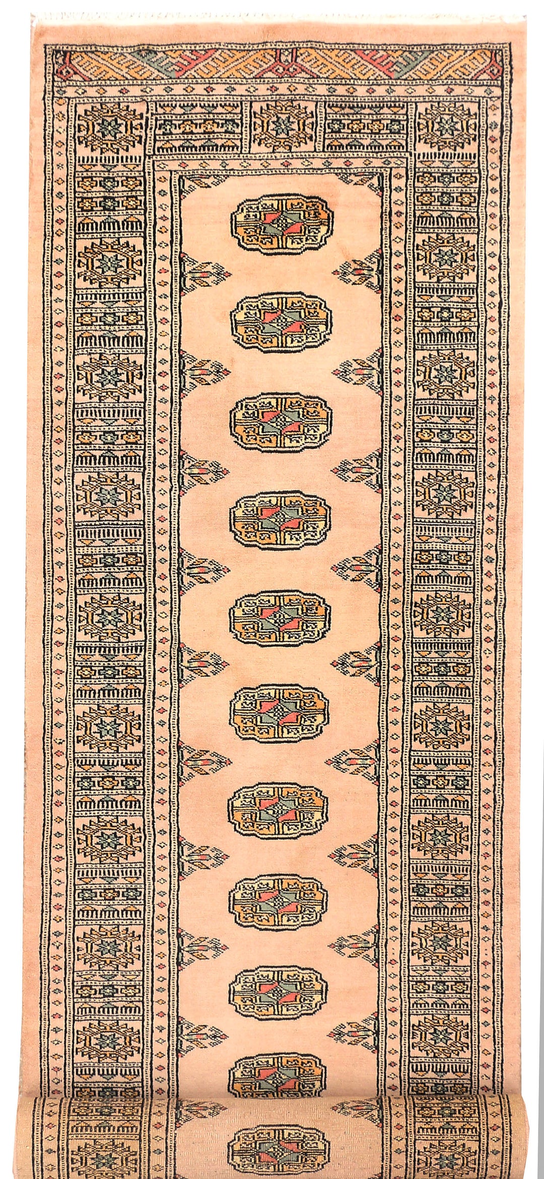Tan Bokhara 2' 7 x 9' 8 - No. 45530 - ALRUG Rug Store