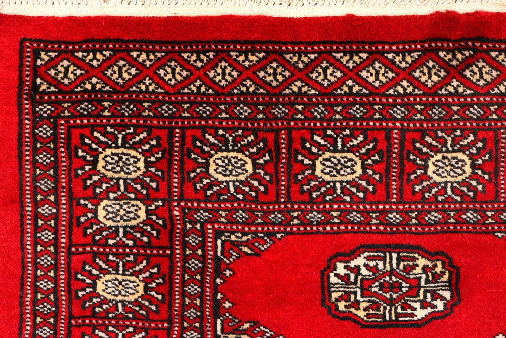 Red Bokhara 2' 7 x 9' 5 - No. 45531 - ALRUG Rug Store
