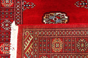 Dark Red Bokhara 2' 7 x 9' 11 - No. 45533 - ALRUG Rug Store