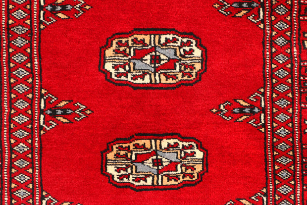 Dark Red Bokhara 2' 7 x 9' 7 - No. 45547 - ALRUG Rug Store