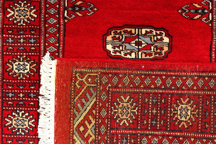 Dark Red Bokhara 2' 7 x 9' 7 - No. 45547 - ALRUG Rug Store