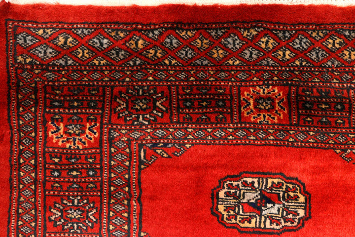 Firebrick Bokhara 2' 7 x 10' 7 - No. 45548 - ALRUG Rug Store