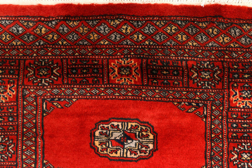Firebrick Bokhara 2' 7 x 10' 7 - No. 45548 - ALRUG Rug Store