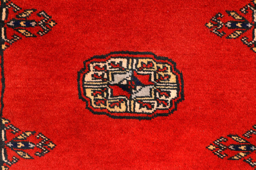 Firebrick Bokhara 2' 7 x 10' 7 - No. 45548 - ALRUG Rug Store