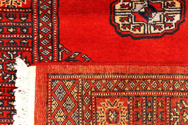 Firebrick Bokhara 2' 7 x 10' 7 - No. 45548 - ALRUG Rug Store