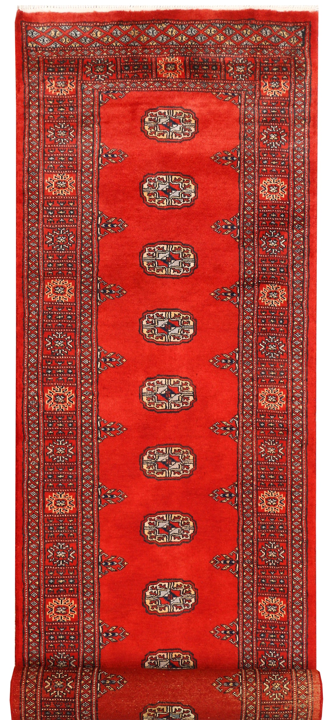 Firebrick Bokhara 2' 7 x 10' 7 - No. 45548 - ALRUG Rug Store