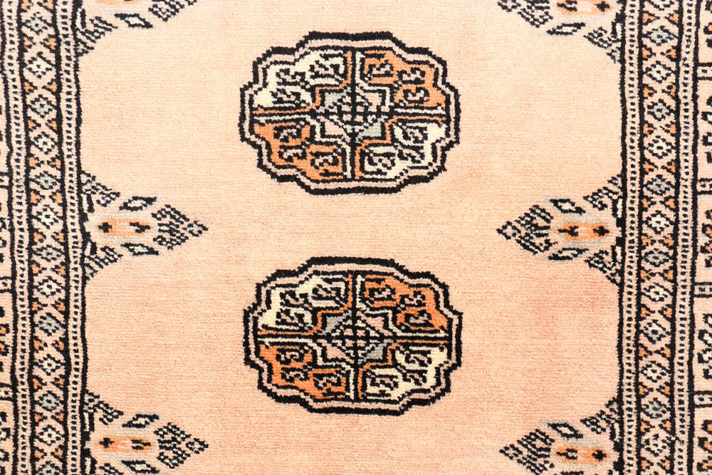 Bisque Bokhara 2' 8 x 9' 11 - No. 45551 - ALRUG Rug Store
