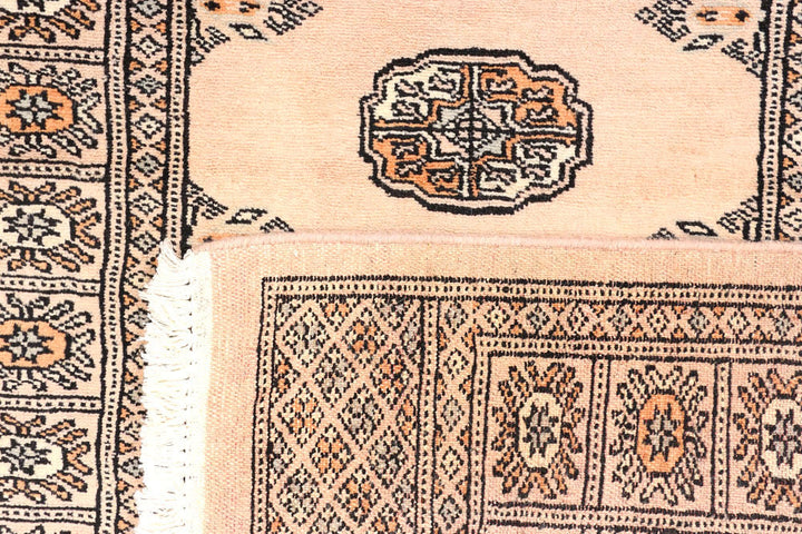 Bisque Bokhara 2' 8 x 9' 11 - No. 45551 - ALRUG Rug Store