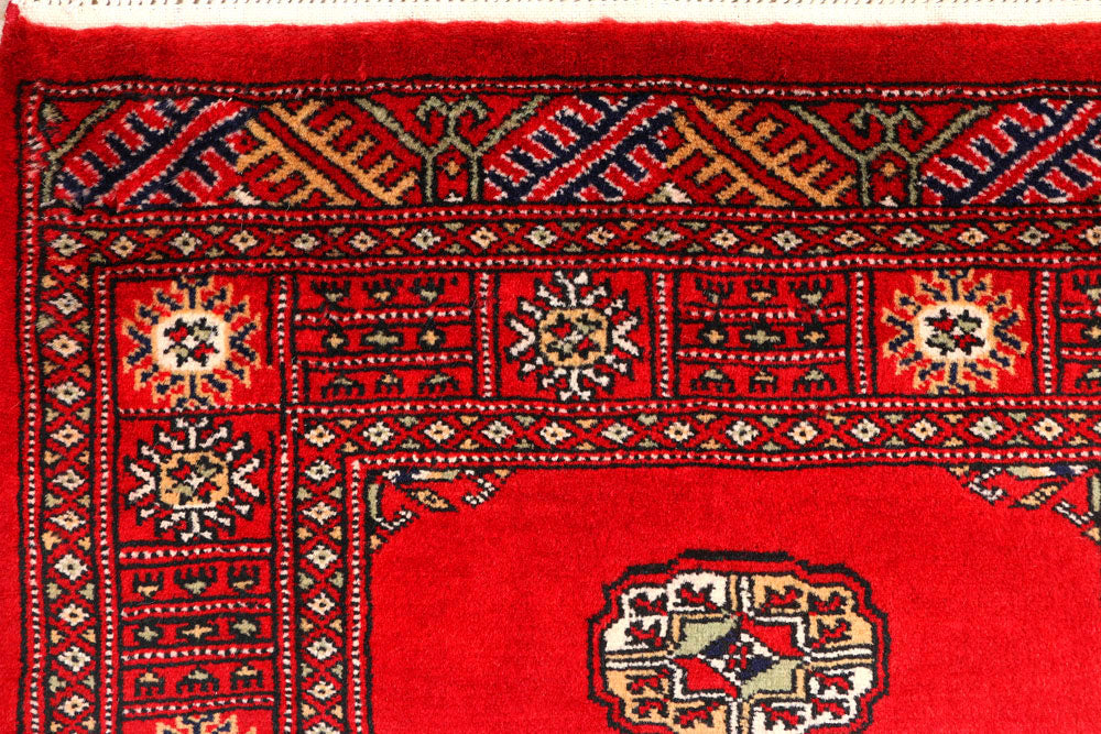 Red Bokhara 2' 6 x 10' 6 - No. 45552 - ALRUG Rug Store