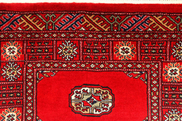 Red Bokhara 2' 6 x 10' 6 - No. 45552 - ALRUG Rug Store
