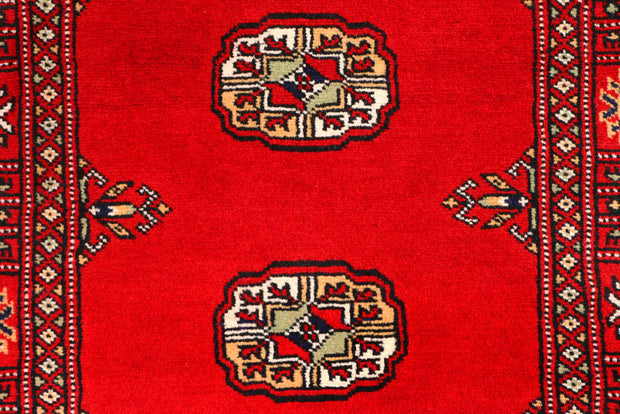 Red Bokhara 2' 6 x 10' 6 - No. 45552 - ALRUG Rug Store