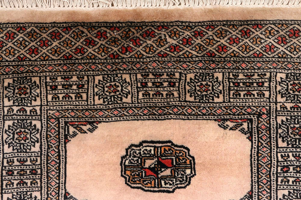 Ivory Bokhara 2' 6 x 10' 6 - No. 45555 - ALRUG Rug Store