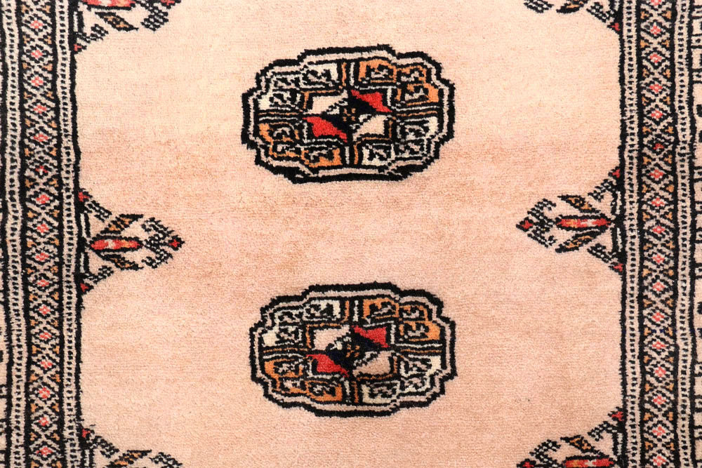 Ivory Bokhara 2' 6 x 10' 6 - No. 45555 - ALRUG Rug Store