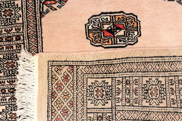 Ivory Bokhara 2' 6 x 10' 6 - No. 45555 - ALRUG Rug Store