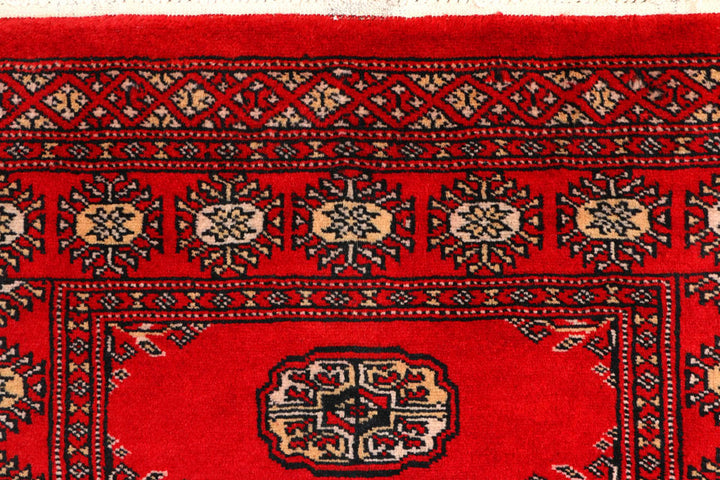 Red Bokhara 2' 6 x 9' 7 - No. 45560 - ALRUG Rug Store