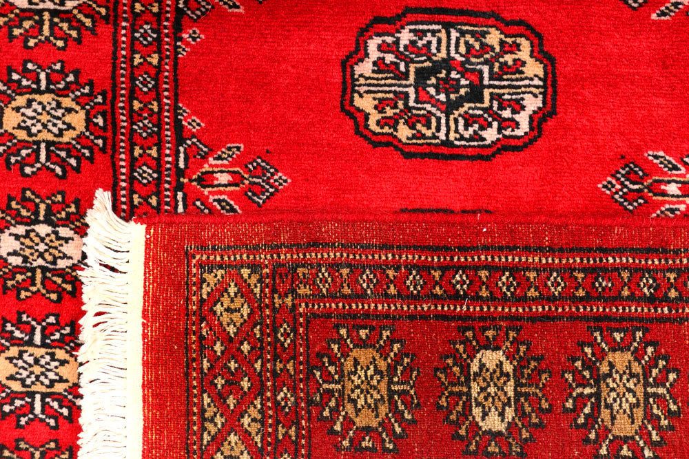 Red Bokhara 2' 6 x 9' 7 - No. 45560 - ALRUG Rug Store