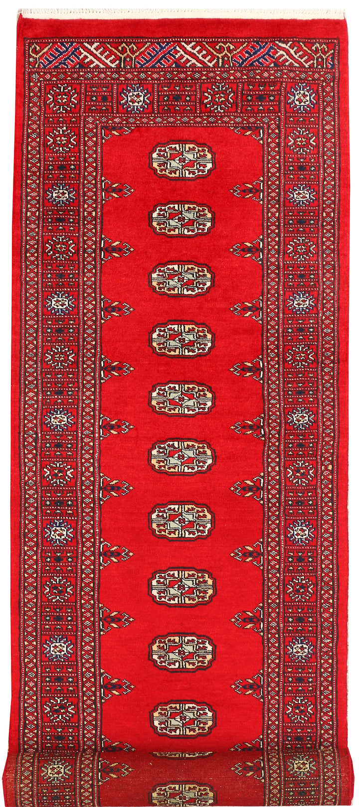 Red Bokhara 2' 6 x 9' 11 - No. 45563 - ALRUG Rug Store