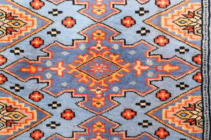 Light Steel Blue Jaldar 2' 7 x 9' 9 - No. 45567 - ALRUG Rug Store