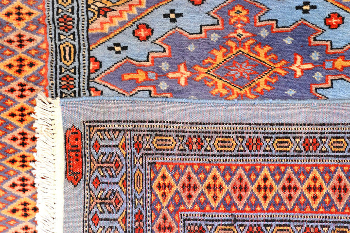 Light Steel Blue Jaldar 2' 7 x 9' 9 - No. 45567 - ALRUG Rug Store