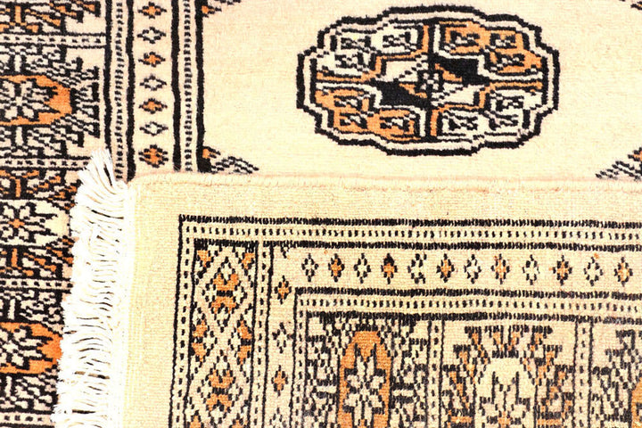 Ivory Bokhara 2'  6" x 10'  3" - No. QA34853