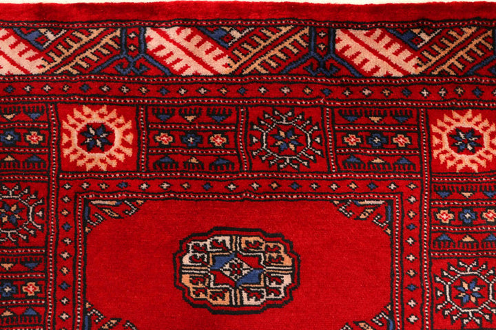 Dark Red Bokhara 2' 7 x 10' 1 - No. 45578 - ALRUG Rug Store