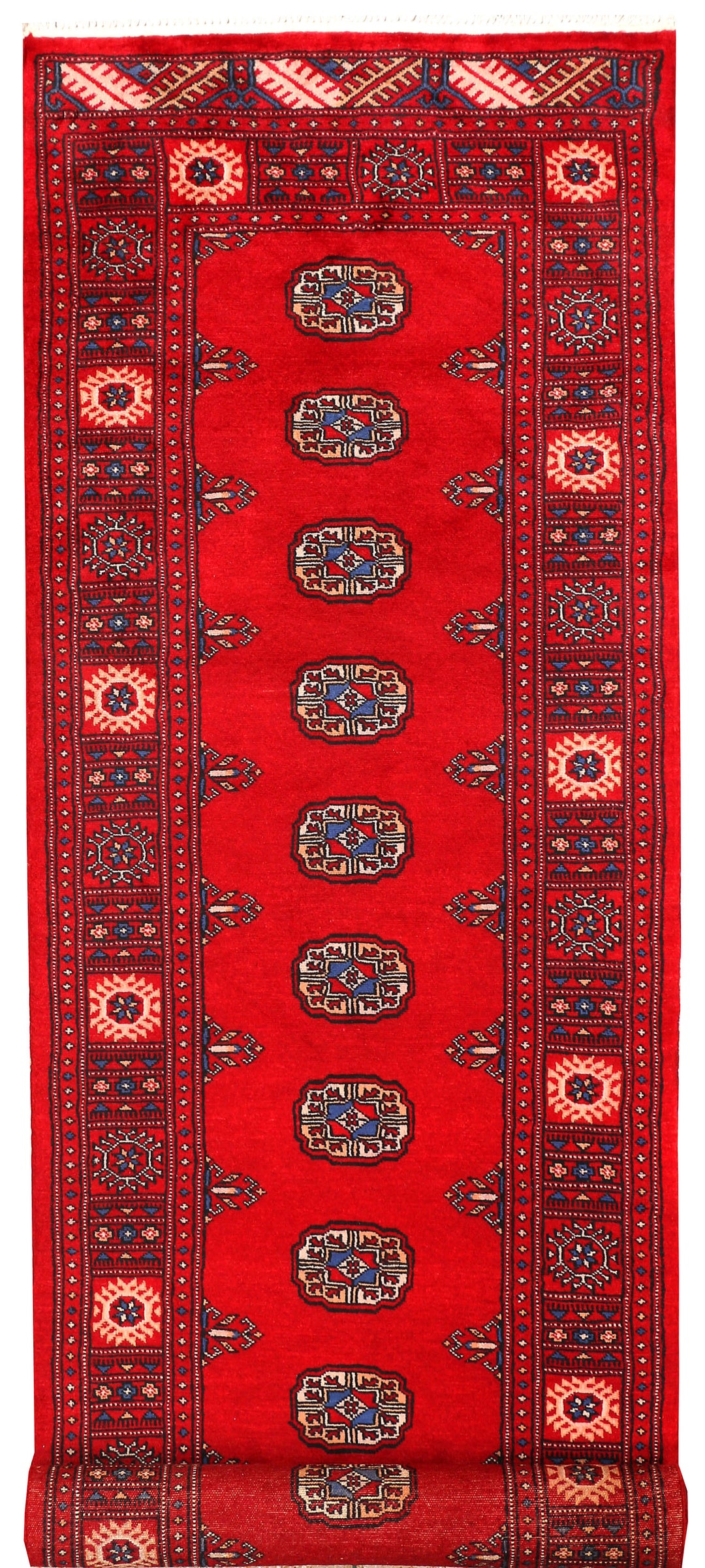 Dark Red Bokhara 2' 7 x 10' 1 - No. 45578 - ALRUG Rug Store