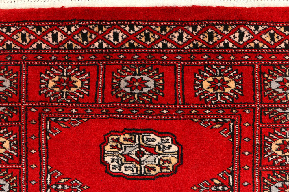 Red Bokhara 2' 7 x 9' 7 - No. 45580 - ALRUG Rug Store