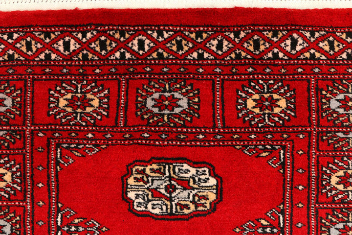Red Bokhara 2' 7 x 9' 7 - No. 45580 - ALRUG Rug Store