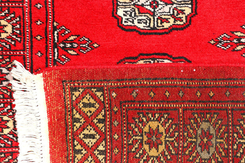 Red Bokhara 2' 7 x 9' 7 - No. 45580 - ALRUG Rug Store