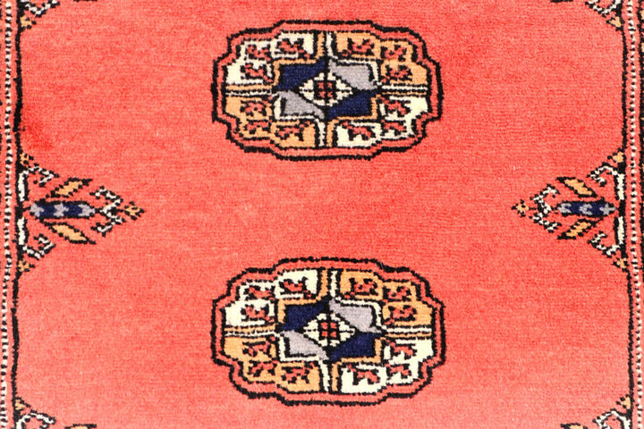 Salmon Bokhara 2'  8" x 10'  2" - No. QA11373