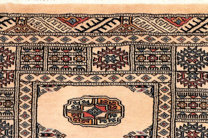 Antique White Bokhara 2' 6 x 9' 6 - No. 45587 - ALRUG Rug Store