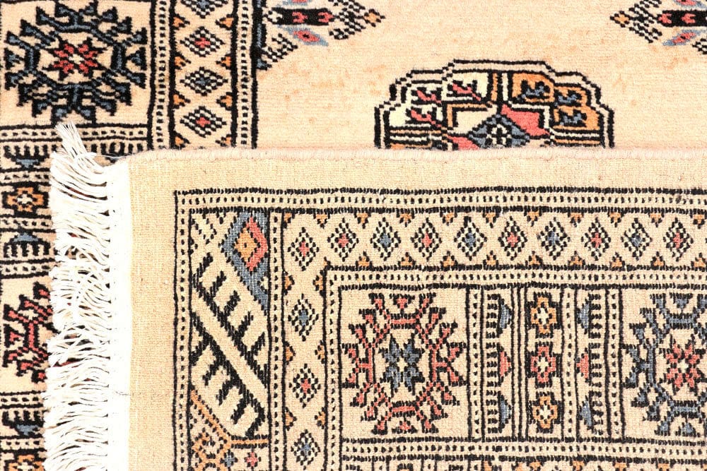 Antique White Bokhara 2' 6 x 9' 6 - No. 45587 - ALRUG Rug Store