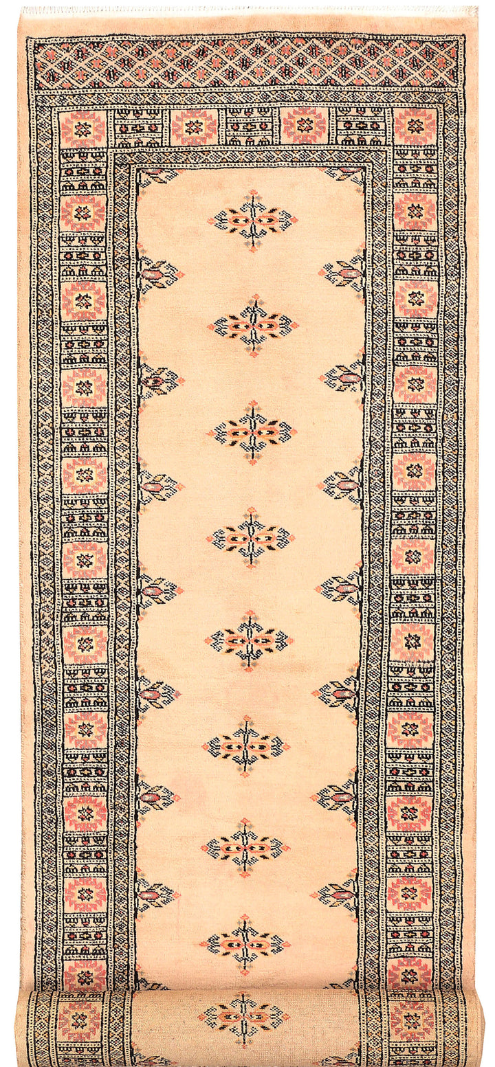 Antique White Butterfly 2' 7 x 10' 1 - No. 45591 - ALRUG Rug Store
