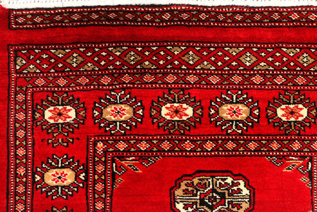 Dark Red Bokhara 2' 7 x 9' 8 - No. 45600 - ALRUG Rug Store