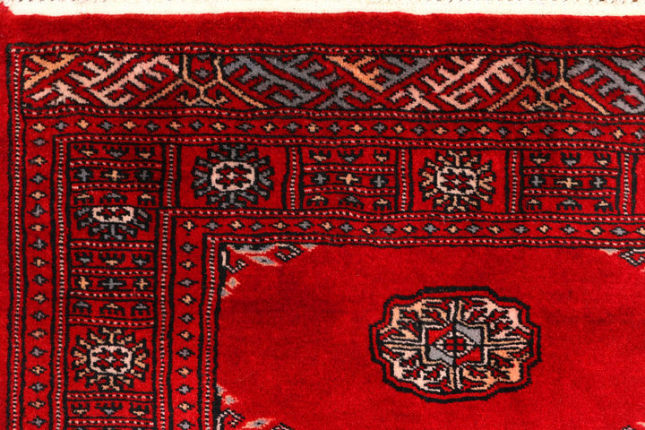 Dark Red Bokhara 2' 8 x 10' 9 - No. 45604 - ALRUG Rug Store