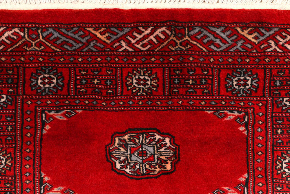 Dark Red Bokhara 2' 8 x 10' 9 - No. 45604 - ALRUG Rug Store