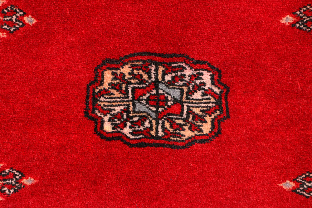 Dark Red Bokhara 2' 8 x 10' 9 - No. 45604 - ALRUG Rug Store