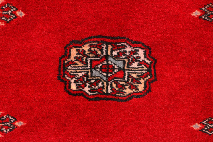 Dark Red Bokhara 2' 8 x 10' 9 - No. 45604 - ALRUG Rug Store