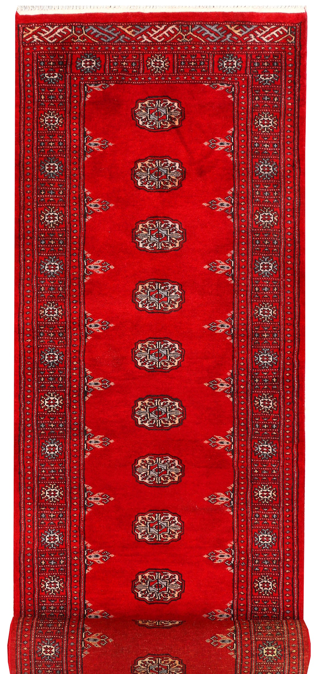 Dark Red Bokhara 2' 8 x 10' 9 - No. 45604 - ALRUG Rug Store