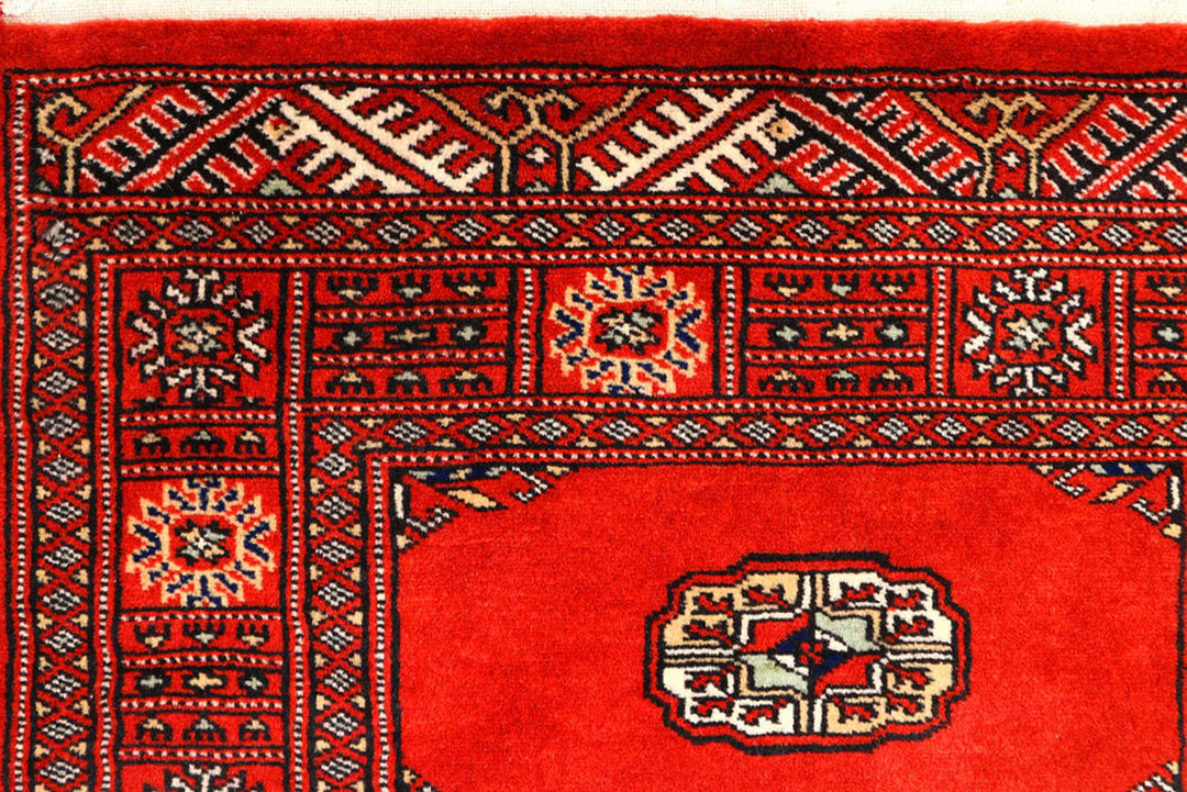 Firebrick Bokhara 2'  8" x 11'  7" - No. QA34139