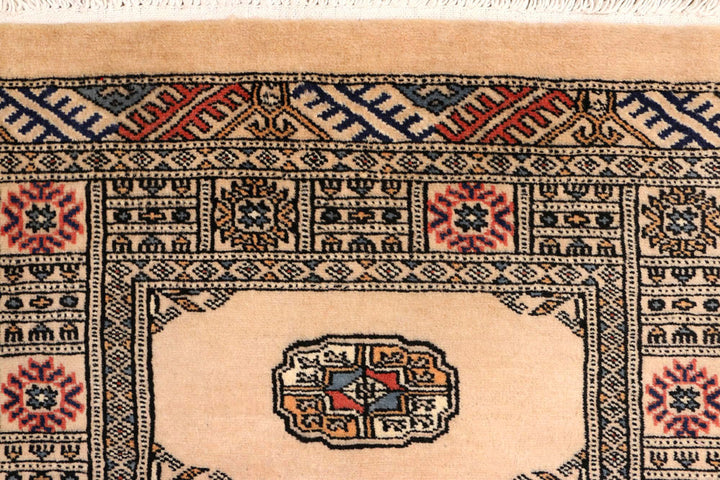 Antique White Bokhara 2' 7 x 10' 8 - No. 45606 - ALRUG Rug Store