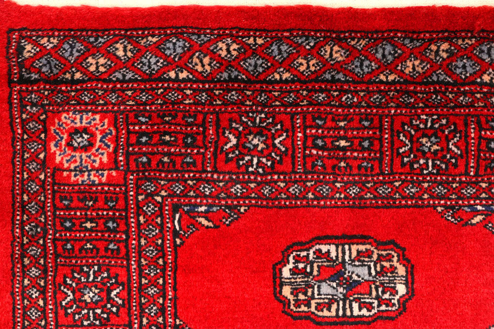 Dark Red Bokhara 2' 7 x 11' 4 - No. 45611 - ALRUG Rug Store