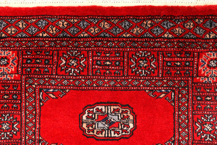 Dark Red Bokhara 2' 7 x 11' 4 - No. 45611 - ALRUG Rug Store