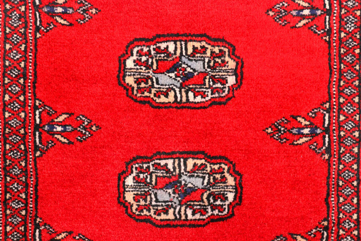 Dark Red Bokhara 2' 7 x 11' 4 - No. 45611 - ALRUG Rug Store