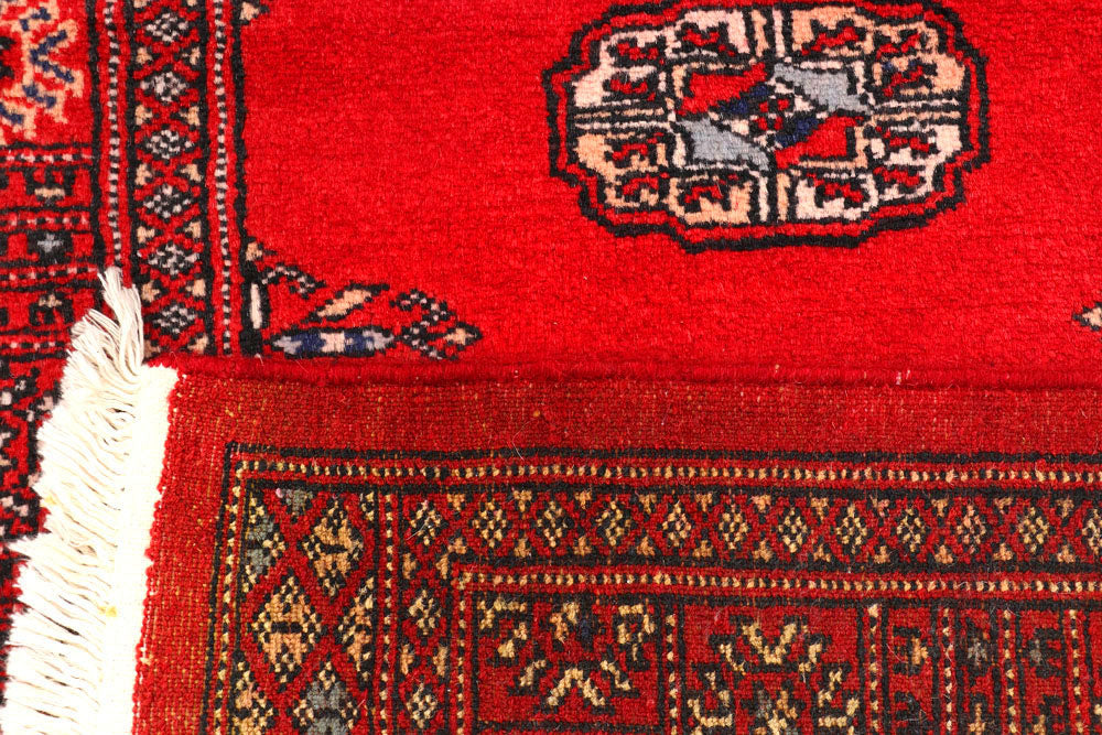 Dark Red Bokhara 2' 7 x 11' 4 - No. 45611 - ALRUG Rug Store