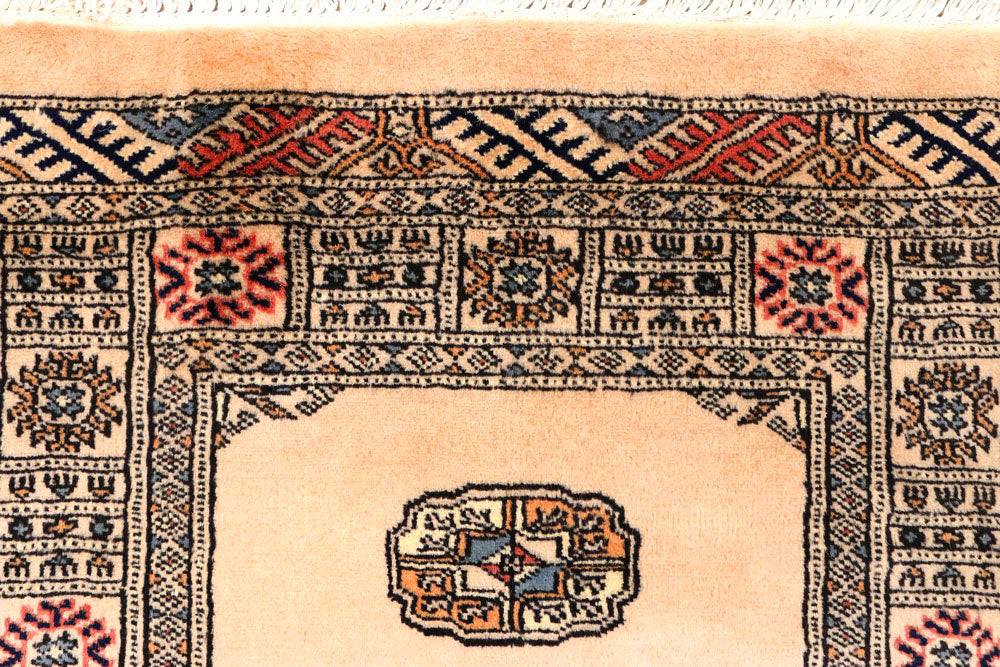 Wheat Bokhara 2' 7 x 12' 4 - No. 45612 - ALRUG Rug Store
