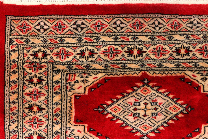 Red Jaldar 2' 7 x 12' 3 - No. 45614 - ALRUG Rug Store
