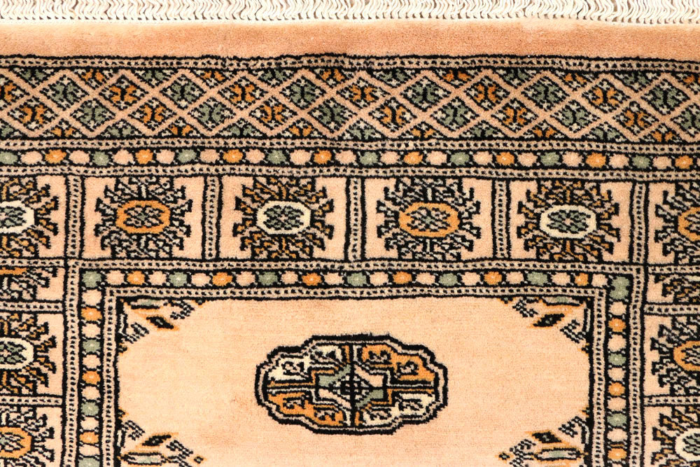 Antique White Bokhara 2' 7 x 11' 7 - No. 45615 - ALRUG Rug Store