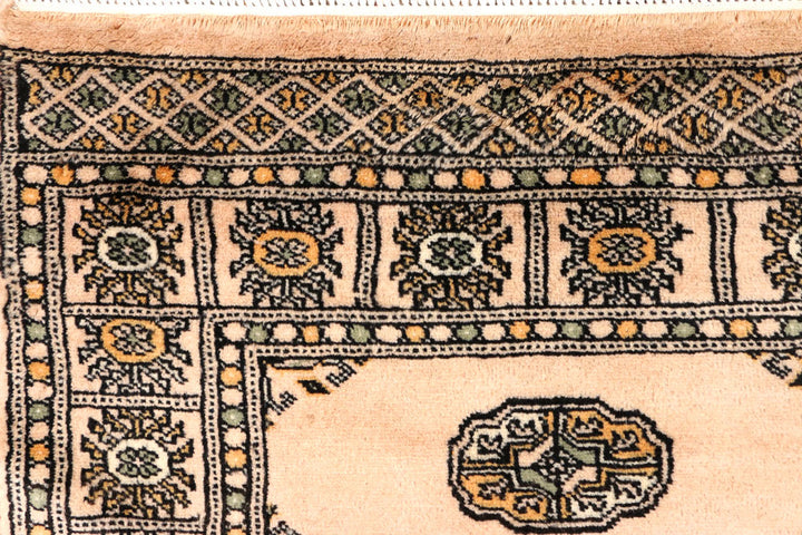 Antique White Bokhara 2' 7 x 12' 1 - No. 45624 - ALRUG Rug Store