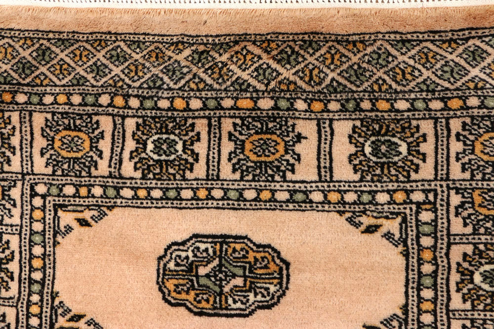 Antique White Bokhara 2' 7 x 12' 1 - No. 45624 - ALRUG Rug Store